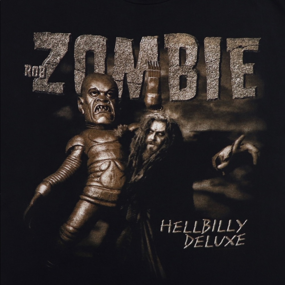 Vintage 1998 Rob Zombie Hellbilly Deluxe Concert Tee XL